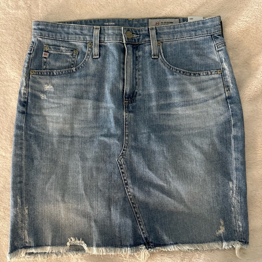 AG denim skirt